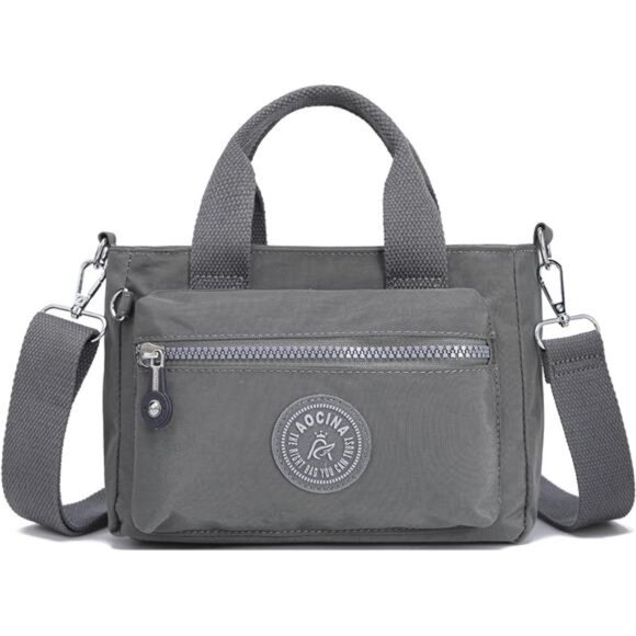 Mini Tote Bag Crossbody Bag Small Shoulder Bag Nylon Travel Multi Pocket Bag Wom - Picture 1 of 7